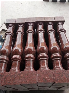 Stone Balcony Balustrades Handrail Granite Stair Balusters
