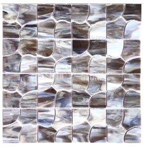 Design Tile Stained Glass Mosaic For Kitchen Backsplash