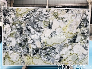 China Ice Jade Marble Lux White Beauty Slabs