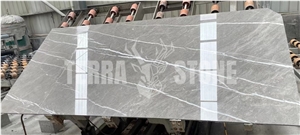 Chinese Floor And Wall Tiles Polished Bruce Grey Marble Hot