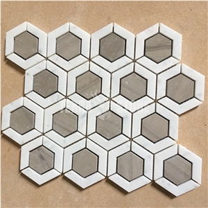 Factory Direct Cheap Price Bathroom Wall Tiles Hexagon