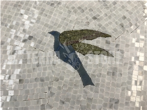 Handmade Mosaic Designs Murals Birds Patterns Marble Art Mosaic Wall Picture