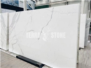 Hot Sell Italy Calacatta White Marble Slab And Tile