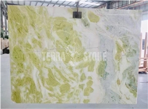 Luxury China Dreaming Green Marble Slabs And Tiles