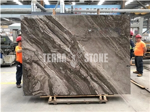 Venice Brown Marble Big Slabs Price For Wall Floor