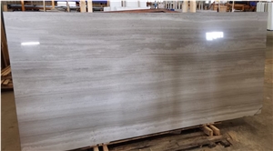 White Wood Vein Marble And Wooden Grain Marble Slab