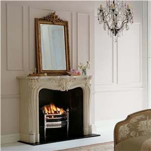 French Style Fireplace Mantel 005