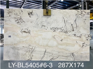 18MM Thickness Marble Caribbean Island Marble For Background