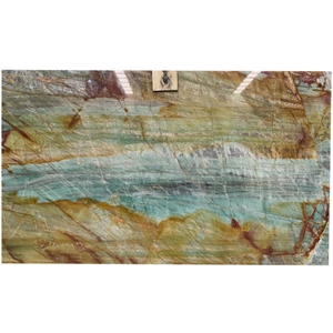 Polished 2Cm Ibere Sauipe Quartzite Brazil Green Quartzite