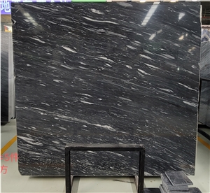 China Carrara Grey Marble Slab