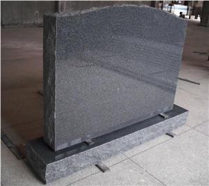 G654 Dark Granite Monument Tombstone Headstone Gravestone