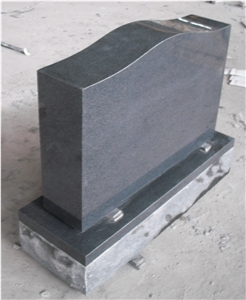 G654 Dark Granite Monument Tombstone Headstone Gravestone