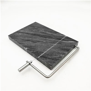 Marble Cheese Board With Handle /Breakfast Plate/Placemat