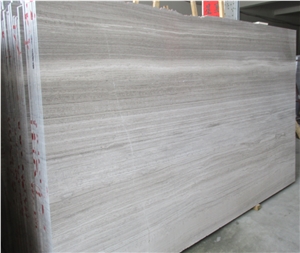 China Wooden White Serpeggiante Marble Slabs & Tiles,