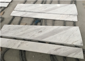 Volakas Greece White Marble Stairs,Treads,Staircase