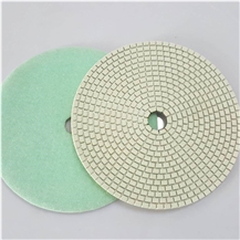 5 Inch 6 Inch Concrete Floor Wet And Dry Abrasive Tools Diamond Polishing Pad Concrete Resin Polishing Tools