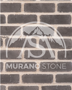Murano Bricks Gray Flat Stone Veneer