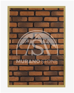 Murano Bricks Rustic Beige Flat Stone Veneer