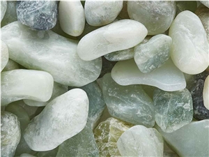 Jade Polished Pebbles 1/2"- 1"