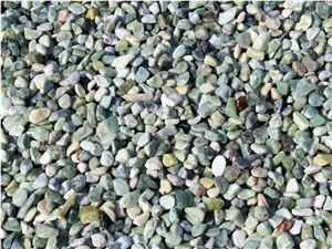 Jade Polished Pebbles 3/8"