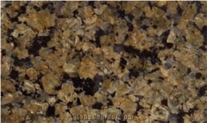 Golden  Diamond Granite Top Grade Prefab Golden Leaf Granite