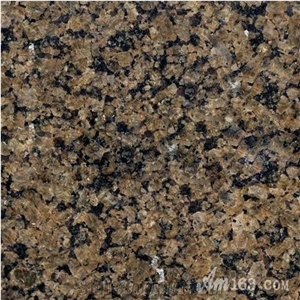 Golden  Diamond Granite Top Grade Prefab Golden Leaf Granite