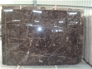 Brown Slabs Marble Sale Stone Customized Wall