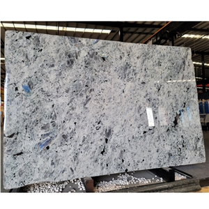 Factory Luxury White Granite Lanber Blan Stone Granite Slabs