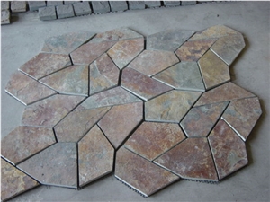 Natural P014 Natural Slate Mosaic,High Quality Slate Mosaic