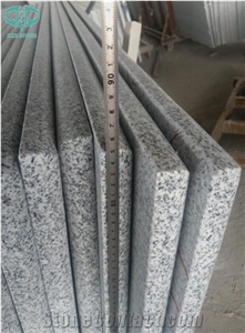 China Hubei White Grey G603 Granite Slabs And Tiles