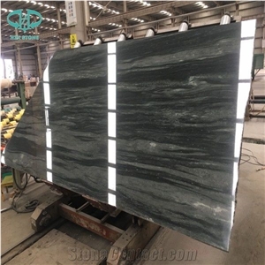 Green Galaxy Granite,Green Granite Slab & Tile Used To Walls