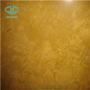 Polished Golden Marble Slab&Tiles Used For Flooring & Walls