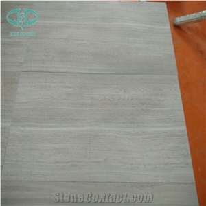 Wooden White Marble Slab&Tile,Guizhou Grey Wood Marble