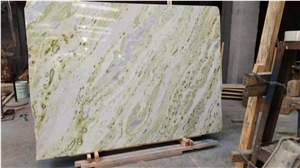 Jade Green Marble Polished Slab