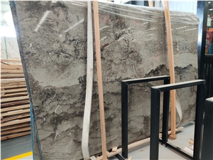 New Luxury Andes Grey Marble Polished Slab Price