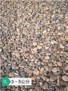 300-500 MM Multi Size Mixed Color River Stone Pebble Gravels
