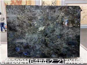 Lemurian Blue Natural Granite With Crystal Big Slab & Tile