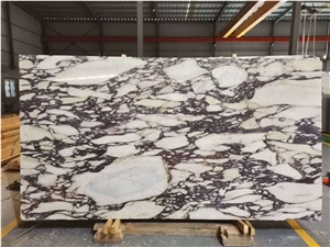 Calacatta Violet Marble With Purple Veins Slab And Tile