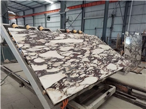 Calacatta Violet Marble With Purple Veins Slab And Tile