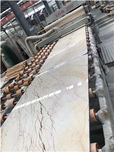 Turkey Beige Sofita Gold Marble Pattern Wall Tile And Slabs