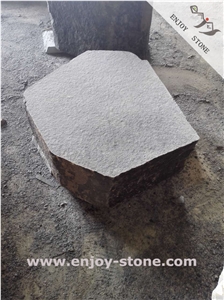 Zhangpu Black Basalt/Irregular Shape/Hexagon Flagstone Paver, Walkway Pavers