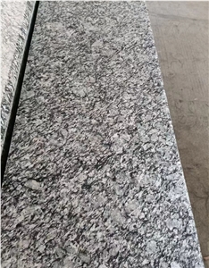 Spray White Granite, Wave Granite Tile, Slabs