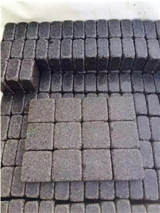 Cheap Anti-Slip Granite Cobble Stone