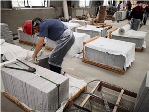 Chinese Cheap Natural White Granite Tile