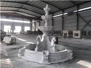 Factory Supplier China Pink Marble Small Size Fountain