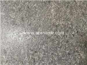 Steel Grey Granite Leathered Finishing Granite Slabs