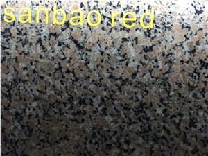 G563 Sanbao Red Granite For Wall, Tile And Floor Project