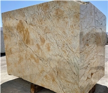 Persian Golden Scato Marble Blocks