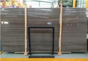 Cheap China Coffee Wood Marble Slab & Tiles