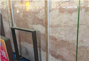Elegant Sharp Cream Rose Marble Factory  Wall Tiles